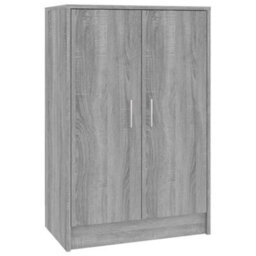 Vidaxl Shoe Cabinet Grey Sonoma 60X35X92 Cm Engineered Wood - thumbnail 5
