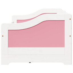 Walplus Day Bed With 3 Drawers Without Mattress Irun White&pink 90X200 Cm - thumbnail 7