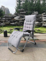 Smart Living Zero Gravity Reclining Chair With Cushion & Pillow - Grey - thumbnail 5