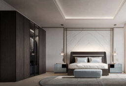 European King Size Bed In Wood From Porticello Collection - thumbnail 3