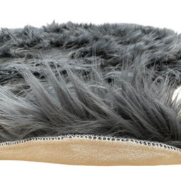 Homespace Direct Ltd Homespace Direct Luxury Faux Rabbit Fur Rug With Suede Backing Area Rug Plush Soft Accent Rug Dark Grey 60X90Cm - thumbnail 7