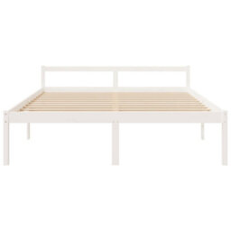 Vidaxl Senior Bed Without Mattress White 180X200Cm Super King Size - thumbnail 4