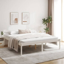 Vidaxl Senior Bed Without Mattress White 180X200Cm Super King Size - thumbnail 2