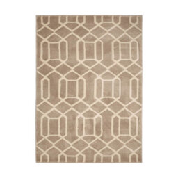 Melrose Geometric Natural Patterned Shape Design Indoor Small Area Rug 080/150Cm - thumbnail 4