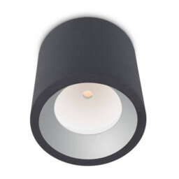 Luminosa Lighting Luminosa Cosmos Led 1 Light Outdoor Surface Mounted Ceiling Light Urban Grey Ip65
