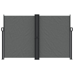 Walplus Retractable Side Awning Garden Sun Shade Canopy Gazebo For Back Door, Porch, Patio Anthracite 160X1200 Cm - thumbnail 3