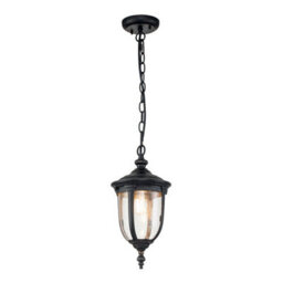 Luminosa Lighting Elstead Cleveland Outdoor Pendant Ceiling Light Weathered Bronze, Ip44 - thumbnail 1