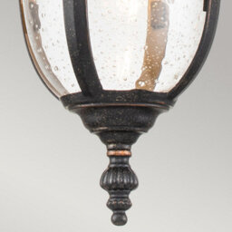 Luminosa Lighting Elstead Cleveland Outdoor Pendant Ceiling Light Weathered Bronze, Ip44 - thumbnail 2