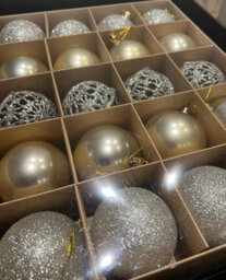 Prime Plus 20 Pcs Christmas Baubles Ornaments For Xmas Trees Decor Christmas Ball Ornaments - thumbnail 5