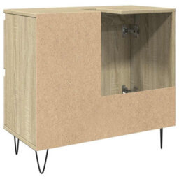 Walplus Bathroom Cabinet Sonoma Oak 65X33X60 Cm Engineered Wood - thumbnail 5