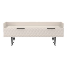 Anzio Matt Kashmir Media Unit With 2 Drawers, (H)50.1Cm X (W)128.2Cm X (D)39.4Cm - thumbnail 2