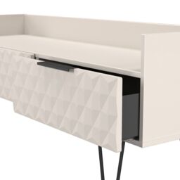 Anzio Matt Kashmir Media Unit With 2 Drawers, (H)50.1Cm X (W)128.2Cm X (D)39.4Cm - thumbnail 6