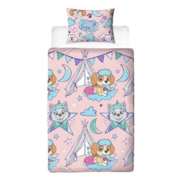 Paw Patrol Sleepover Reversible Duvet Set Multicoloured (Single) - thumbnail 2