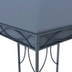 Walplus Gazebo Outdoor Beach Party Festival Camping Tent Canopy Wedding Marquee Awning400X300 Cm Anthracite - thumbnail 4