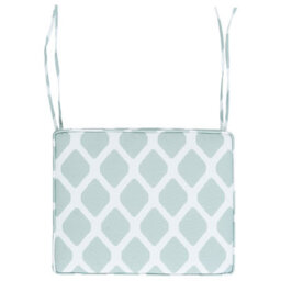 Beliani Set Of 6 Garden Chair Cushions Tolve 39 X 31 Cm Mint Green - thumbnail 5