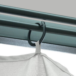 Berkfield Classic Gazebo With Curtain 300X300 Cm Cream Aluminium - thumbnail 6