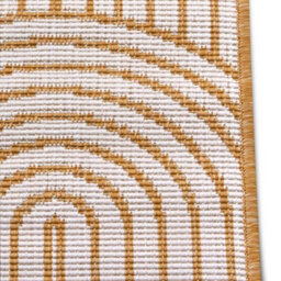 The Rugs Flatweave Indoor Outdoor Reversible Rug Pangli Durable Polypropylene In Yellow - thumbnail 4
