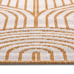 The Rugs Flatweave Indoor Outdoor Reversible Rug Pangli Durable Polypropylene In Yellow - thumbnail 5