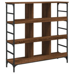Berkfield Sideboard Brown Oak 102X32X103.5 Cm Engineered Wood - thumbnail 6