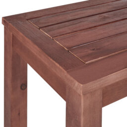 Beliani Garden Bench With Cushion Tuscania 160 Cm Eucalyptus Wood Blue - thumbnail 8