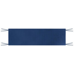 Beliani Garden Bench With Cushion Tuscania 160 Cm Eucalyptus Wood Blue - thumbnail 6