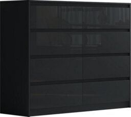 Harmin White 4 Drawer Chest Bedroom Furniture - Height 68.5 Cm X Width 60 Cm X Depth 40 Cm - thumbnail 5