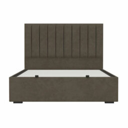 Xample Highgrove Swift Brown Fabric Full Ottoman Bed Frame With Storage, Headboard Included, Super King - thumbnail 4