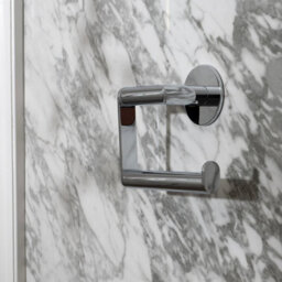 Smedbo Polished Chrome Toilet Roll Holder With Self Adhesive Mount - thumbnail 2