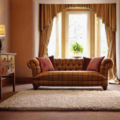 Rug Guru Imperial Latte Shaggy Rug-160Cm X 230Cm