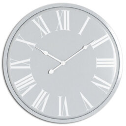 Hill Interiors Rothay Wall Clock Grey (80Cm X 5Cm X 80Cm) - thumbnail 1