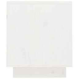 Vidaxl Tv Cabinet White 70X34X40 Cm Solid Wood Pine - thumbnail 8