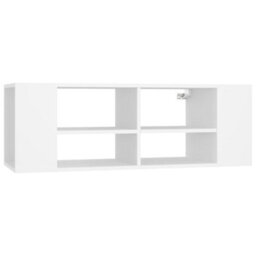 Berkfield Wall-Mounted Tv Cabinet White 102X35X35 Cm Engineered Wood - thumbnail 2