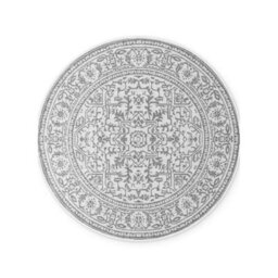 The Rugs Kona Reversible Rug Indoor Outdoor Flat Woven Polypropylene Low Pile In White - thumbnail 7