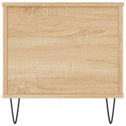 Berkfield Modern Coffee Table Sonoma Oak 90X44.5X45 Cm Engineered Wood - thumbnail 7
