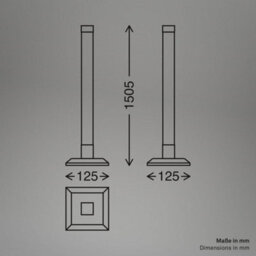 Briloner Rgb Gaming Led Floor Lamp Music Sync Usb-C Ambience Standing Tube Light 150Cm - thumbnail 7