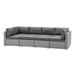 Home Detail Tropez Modular Corner Rattan Garden Sofa Set - thumbnail 2