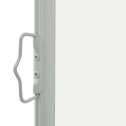 Berkfield Patio Retractable Side Awning 80X300 Cm Cream - thumbnail 3