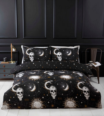 Rapport Home Tarot Microfibre Polyester Duvet Set With Pillowcase