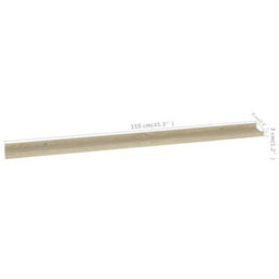 Berkfield Wall Shelves 2 Pcs Sonoma Oak 115X9X3 Cm - thumbnail 9