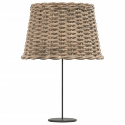 Vidaxl Lamp Shade Brown 40X26 Cm Wicker Lamp Shades - thumbnail 4