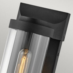 Luminosa Lighting Luminosa Hinkley Pearson Outdoor Wall Lantern Textured Black, Ip44 - thumbnail 2