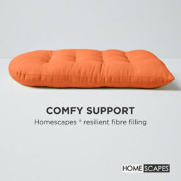 Homescapes Hanging Swing Chair Cushions For Garden, Outdoor Egg Chair Seat Pad Cushions, Burnt Orange, 80 X 120 Cm - thumbnail 5
