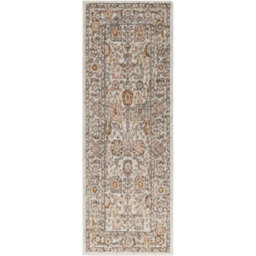 Livabliss Ankara-Vintage Pink Grey Traditional Boho Living Dining Bedroom Rug 80 X 220 Cm Easy Care, Non Shedding - thumbnail 1