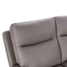 Aspire Marlowe Real Leather Power Recliner 2C2 Corner Sofa With Usb Charging, Slate - thumbnail 6