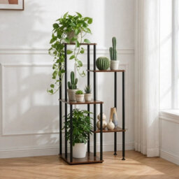 Five Layer Storage Rack With Metal Frame - thumbnail 4