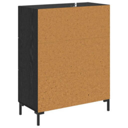 Walplus Sideboard Black Oak 69.5 X 34 X 90 Cm Engineered Wood And Iron - thumbnail 8