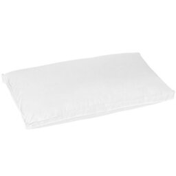 Beliani Set Of 2 Pillows Vihren Low 40 X 80 Cm White - thumbnail 4