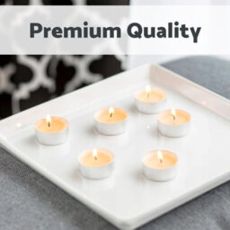 SolaDirect 8-Hour Tea Lights Candles, 100 Pack, Long Burning Tealights Candle, Unscented White Tea Lights - Ideal Night Light Candles - thumbnail 4