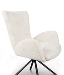 Sonara Modern Swivel Accent Chair Stylish Upholstered Seat Set Of 2 - thumbnail 8