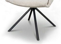 Sonara Modern Swivel Accent Chair Stylish Upholstered Seat Set Of 2 - thumbnail 9
